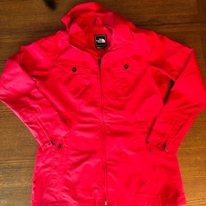 The North Face Red Hooded Women's Jacket